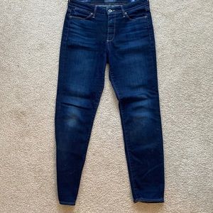 Lucky brand dark wash Hayden skinny jeans - lightly worn
